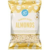 Los mejores  - Marca Amazon - Happy Belly Almendras peladas laminadas 200gr x 5